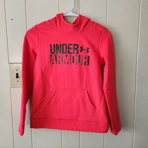 Girls' Under Armour Pink Hoodie Size M